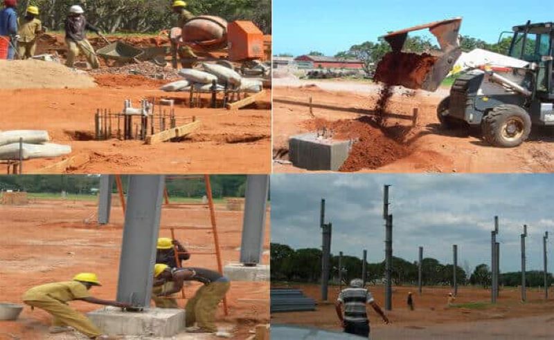 Steel Structure Workshop In Mozambique