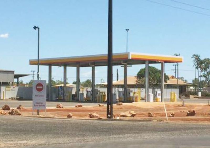 Steel Structure Small Petrol Station Canopy 10mx9mx5m Australian Shell Gas Station Steel Roof|Petrol Pump Canopy