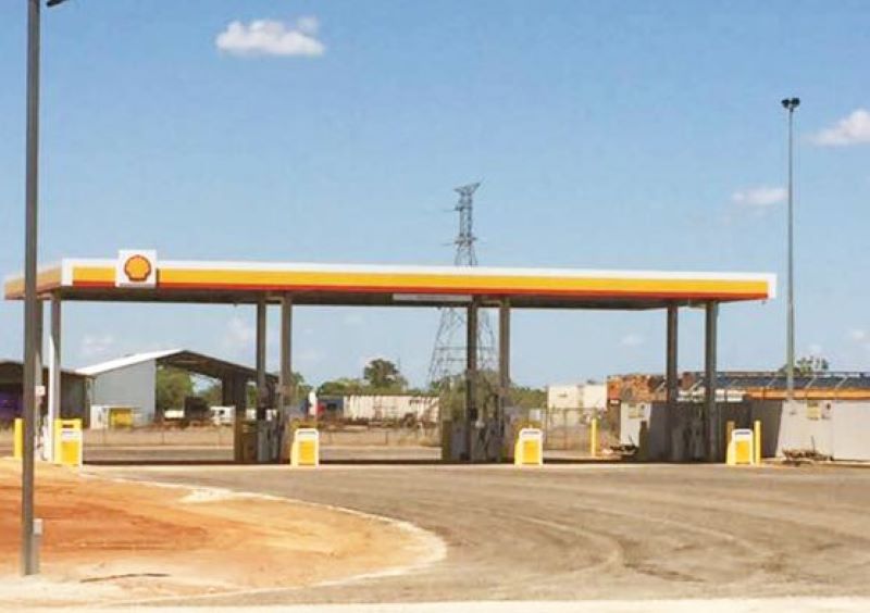 Steel Structure Small Petrol Station Canopy 10mx9mx5m Australian Shell Gas Station Steel Roof|Petrol Pump Canopy