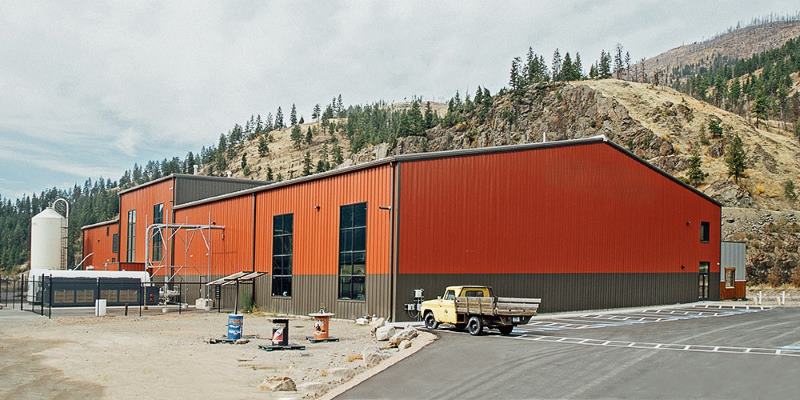 Custom Brewery Building with Mezzanine