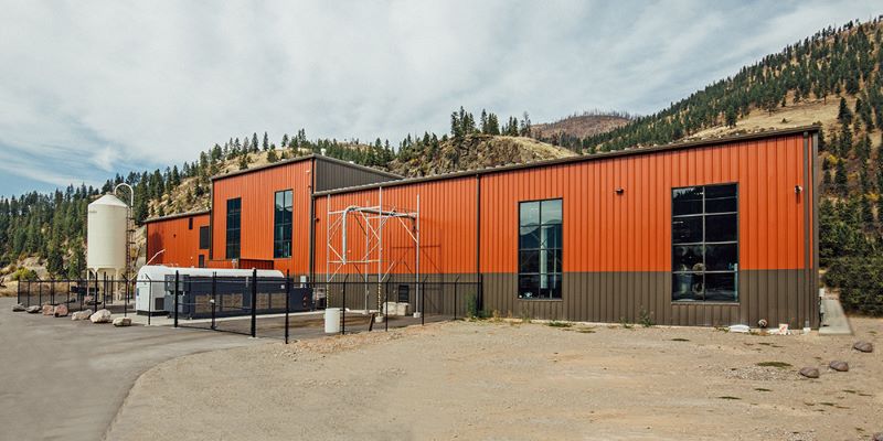 Custom Brewery Building with Mezzanine