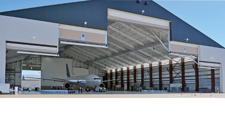 High-capacity Maintenance, Repair and Overhaul Aircraft Hangar Steel Building