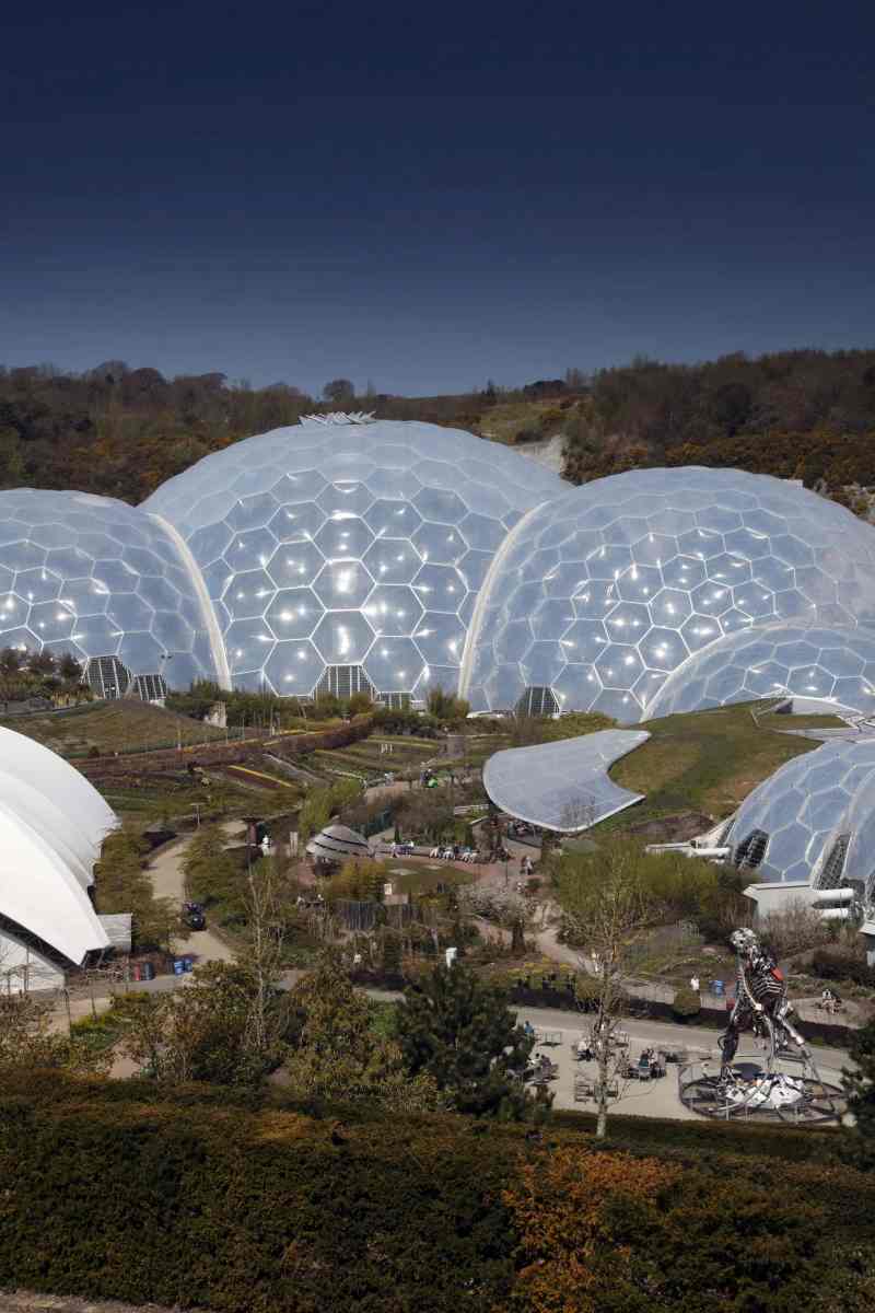 Multiple Canopies With tensioned ETFE Transparent Roofs | Architecturally Exposed Steel