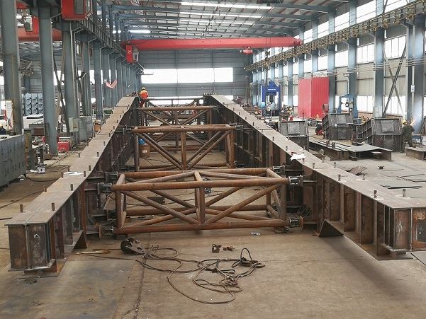 Composite_Simple_Supported_Steel_Beam_Bridges H_Section_China_02