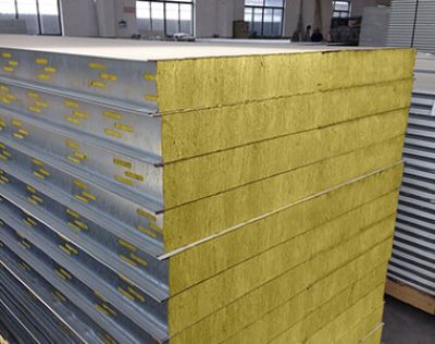 Pre-manufactured Steel Structure Buildings: Rock Wool Sandwich Panels