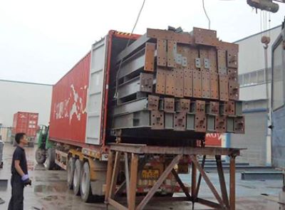 Pre-manufactured Steel Structure Buildings: Packing and Container Loading