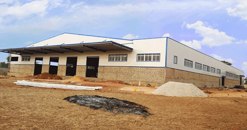 Pre-manufactured Steel Structure Buildings:Senegal workshop warehouses