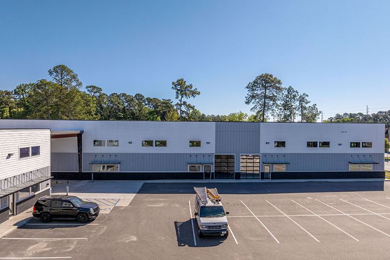 Prefabricated Steel Flex Space Building For Multiuse: Bird View