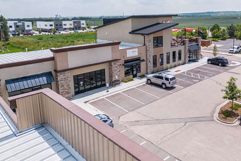 Steel Shopping Center | Prefab Steel Structure Strip Mall Building