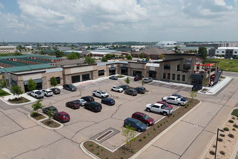 Steel Shopping Center | Prefab Steel Structure Strip Mall Building