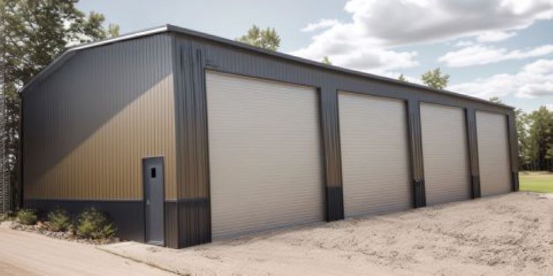 30x50 Metal Garage 4-bay | Large Four Car, Four Bay Garages