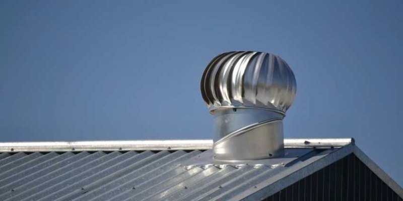 Turbine Vent for Metal Building