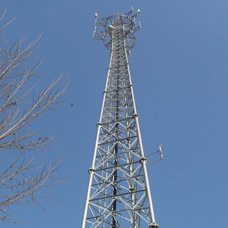 Self-Supporting-3leged-Steel-Tube-Tower-Galvanized-Steel-Lattice-GSM-Antenna-Communication-Tower-Made-in-China