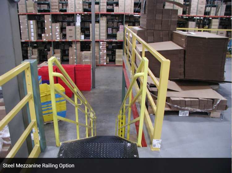 Warehouse_Steel_Mezzanine_Platform_Multi-Level_10_steel-mezzanine-railing-option