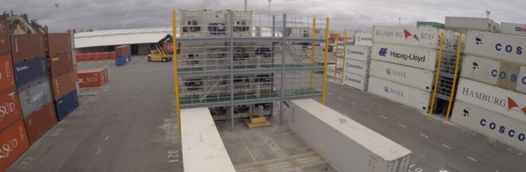 Steel Structure Reefer Towers, New Zealand