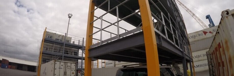 Steel Structure Reefer Towers, New Zealand