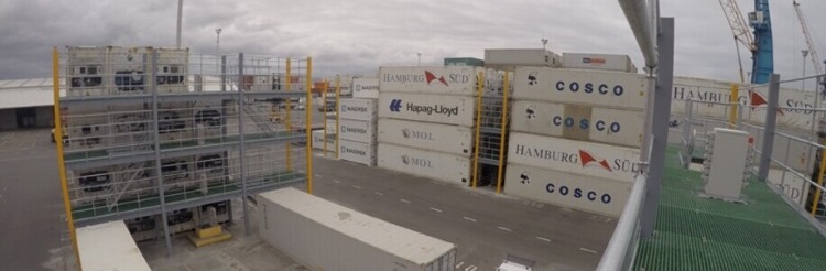 Steel Structure Reefer Towers, New Zealand