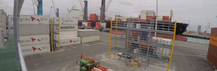 Steel Structure Reefer Towers, New Zealand