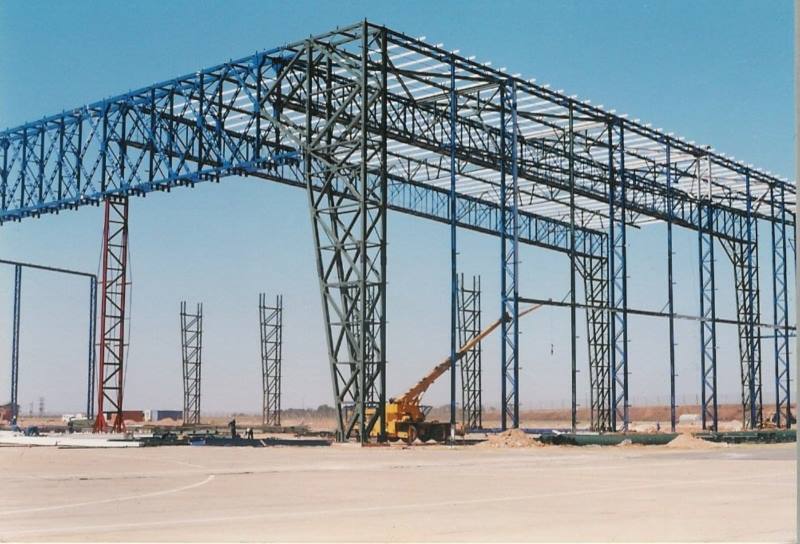 Truss girder lattice frame main structures primary steel