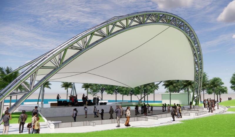 Amphitheater ZHM Beach Rendering