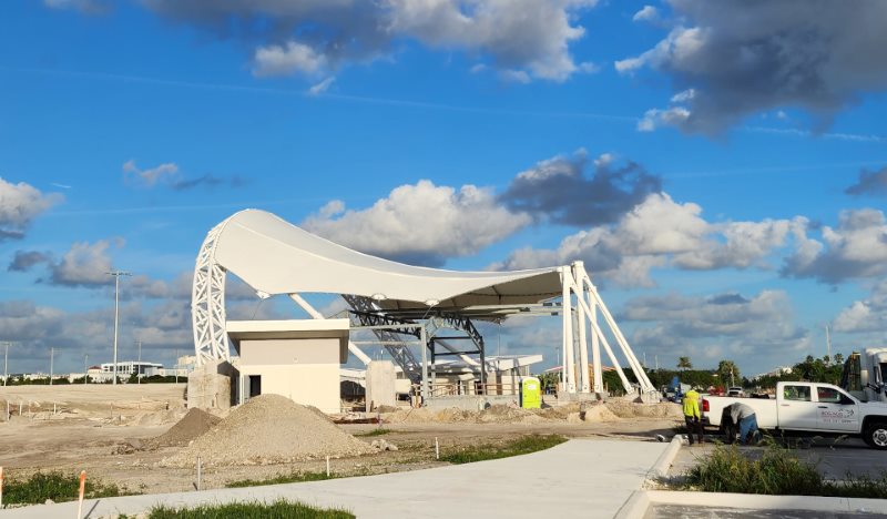 Truss Space Frame Installation