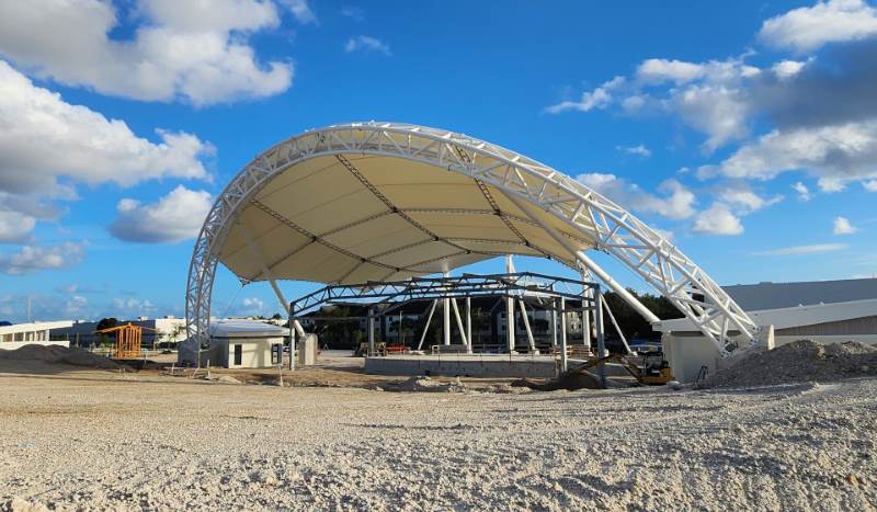 Fabric Roof Installation