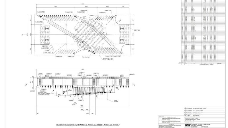 Stadium 3D Perspective View ZHM Sofi Stadium Curved Roof Space Frame Connection Details