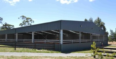 indoor riding arena building Semi Enclosed With Viewing Area