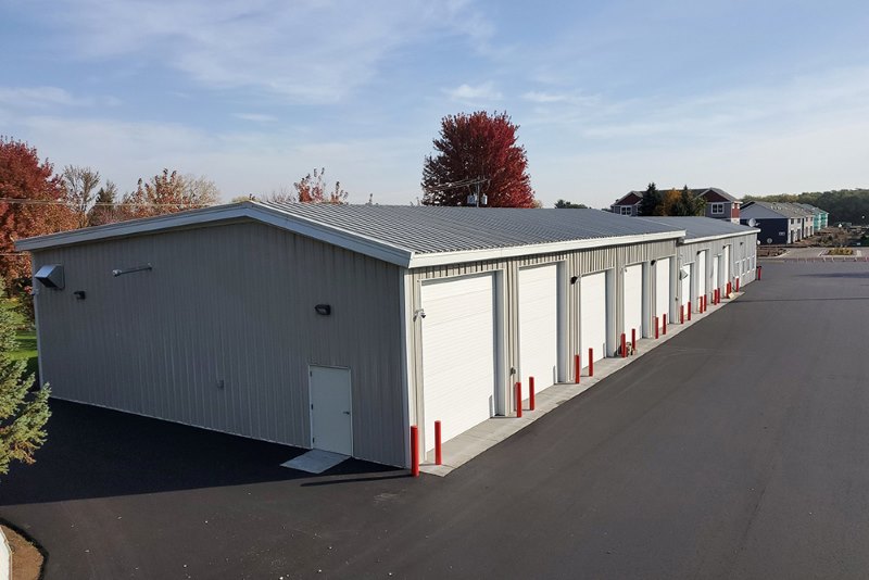 car shop insulated roof wall interior metal body shop