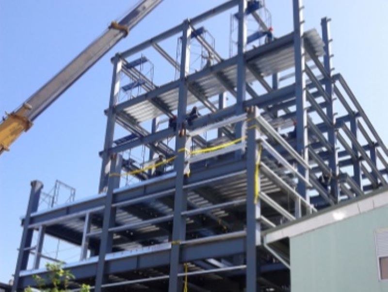 multiple level prefabricated building steel structures