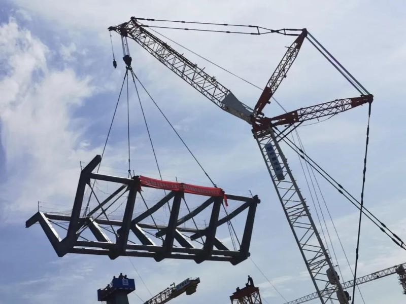 Main Steel Truss Lifting