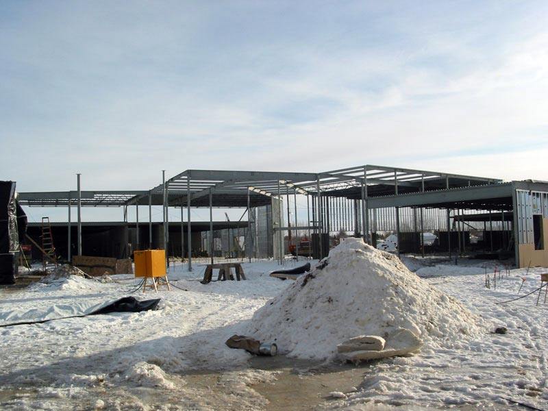 commercial office shop house steel structures