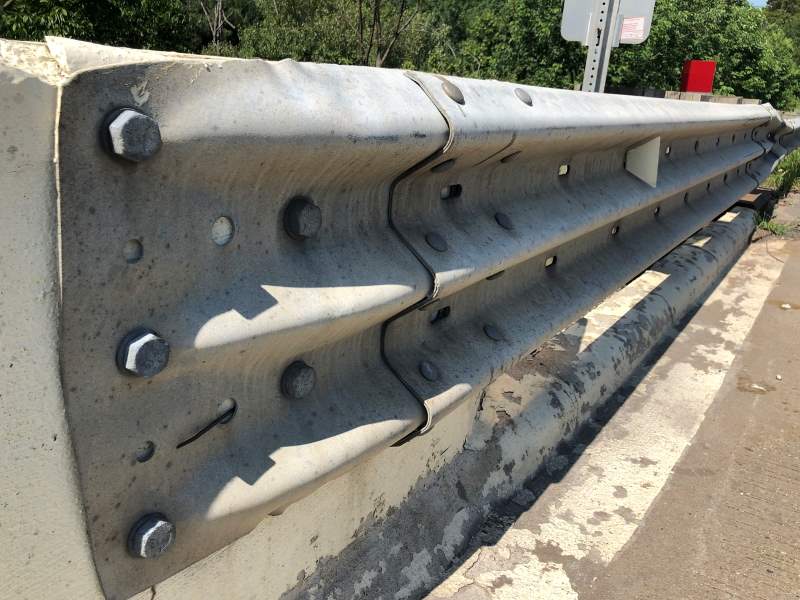 galvanized steel highway bridging shoes bolted