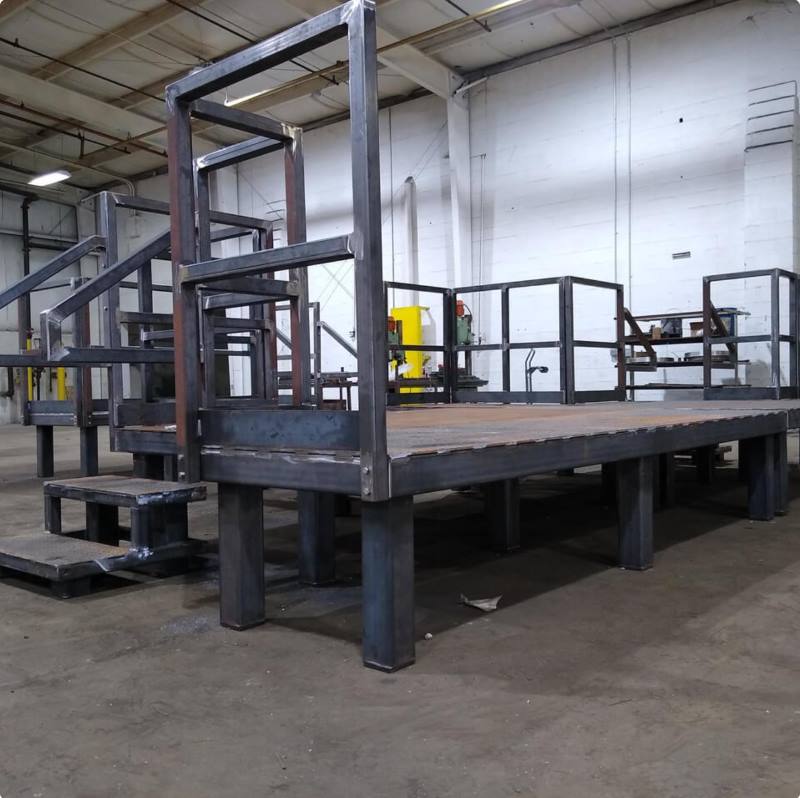 Steel Platform for a Scale Services Company