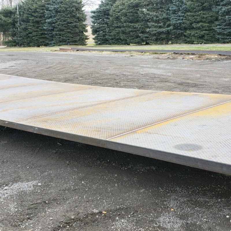 steel platform for aggregate industry