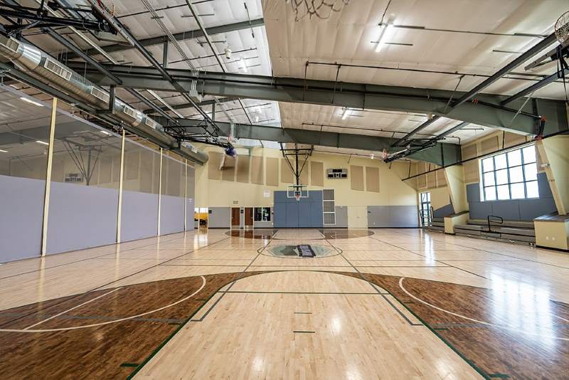 recreational building basketball court arena