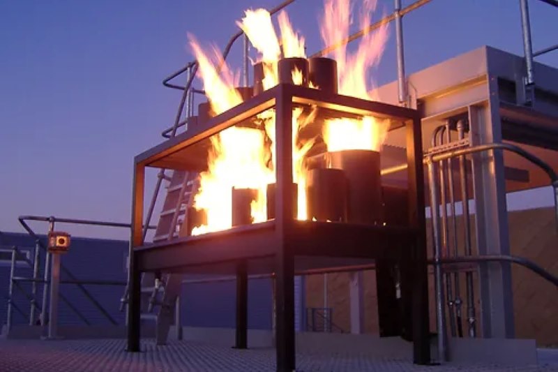 Raptures Fire Simulator Structures