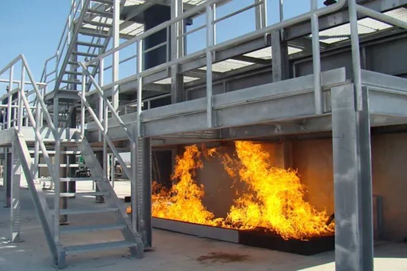 Cracks Fire Simulator Structures