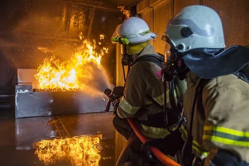 Storage Warehouse Fire Training Buildings