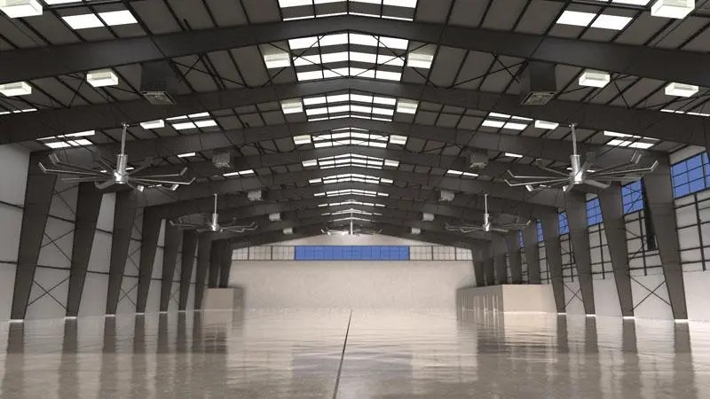 OEM Hot Dip Galvanized, Steel Wide Span Aircraft Hangar Buildings And Airport Terminals