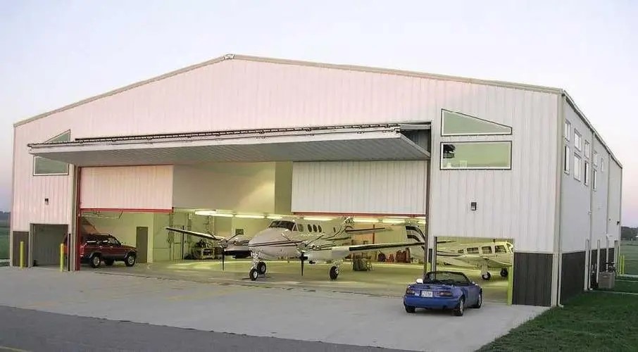 Single Span Steel Structure Aircraft Hangar Buildings