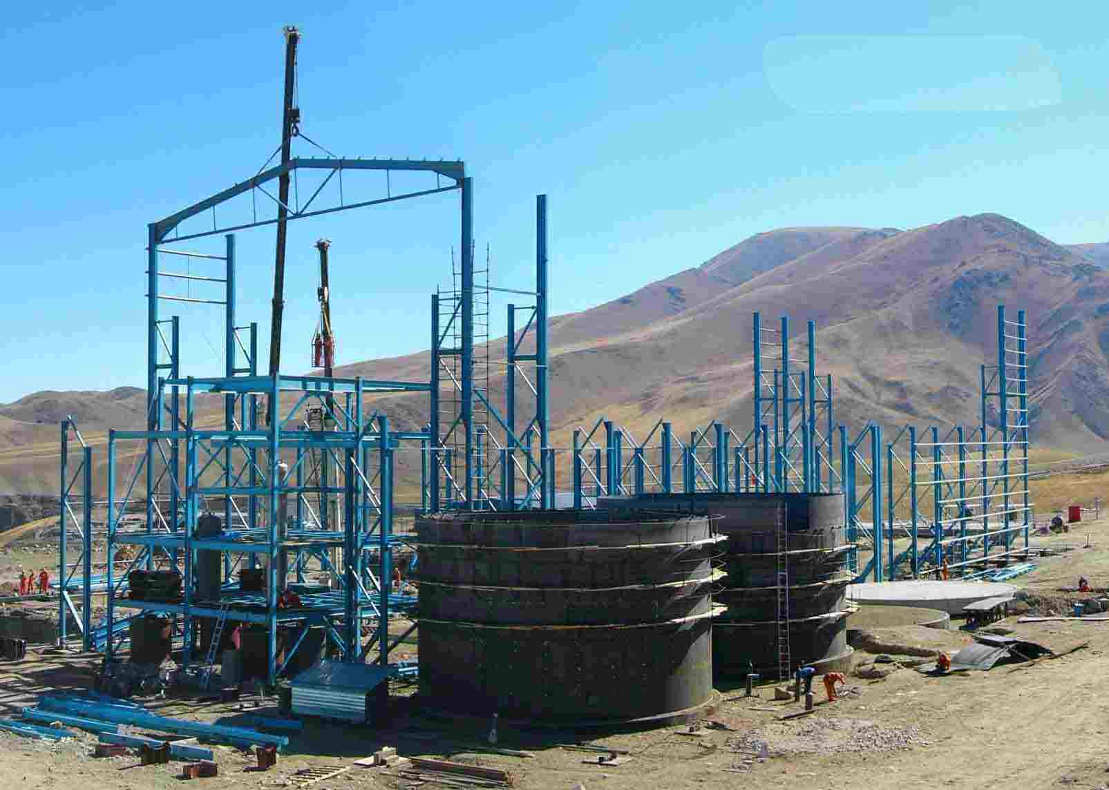 Gold Mining Process Plant Buildings for Jerooy Gold Mine Development Kyrgyzstan