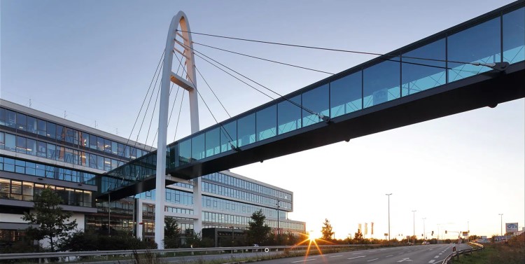 Suspension Cable-Stayed Pedestrian Bridges