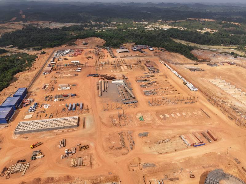 GCP Prestea Ghana Natural Gas Plant Construction