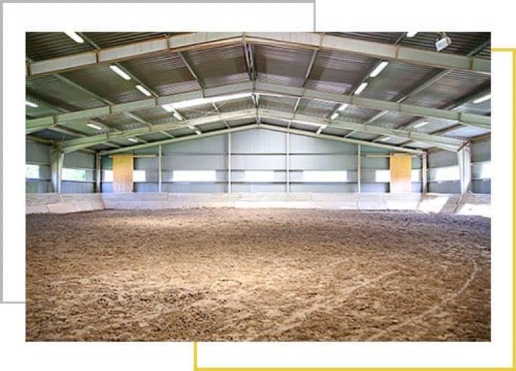 Metal Riding Arenas in Prefabricated Steel Building