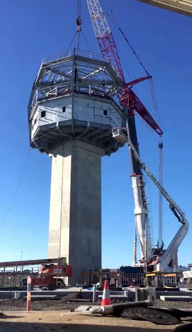 New Air Traffic TWR Control Tower Steel Structures, Australia