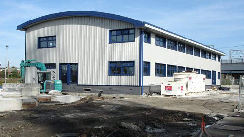 Prefabricated Waste Management Building in Steel Structure 