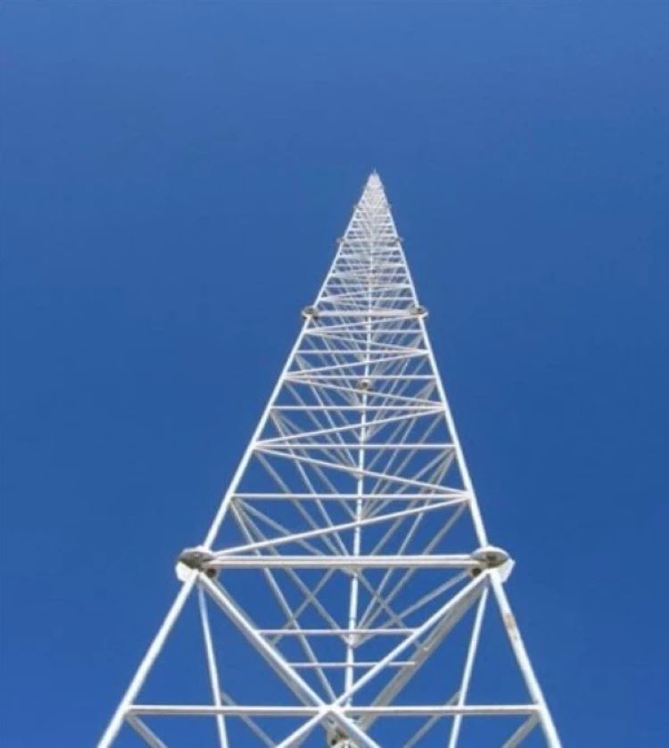 60m Communication Self Supporting Lattice Tower