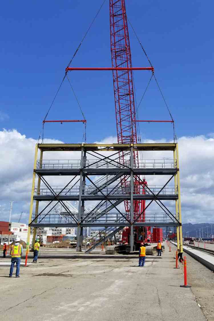 Steel Reefer Rack Relocation