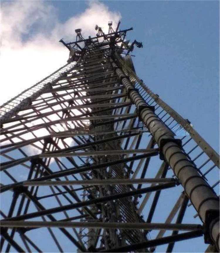 Triangular Radio Telecom Tower